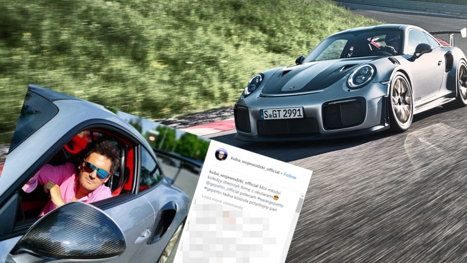 Porsche 911 GT2 RS to najnowsze auto Kuby Wojewódzkiego