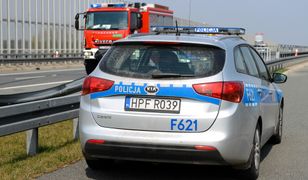 Warszawa. Samochód uderzył w bariery na S8, kierowca był pijany