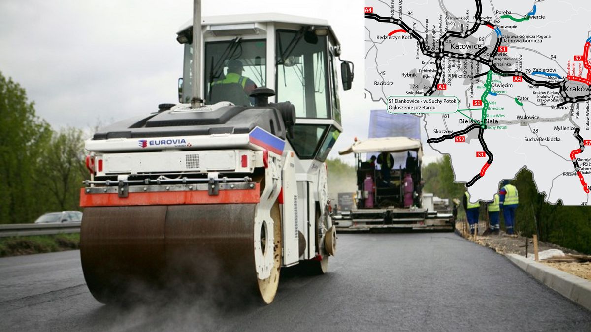 GDDKiA ogłasza kolejny przetarg na budowę trasy S1 od Mysłowic do Bielska-Białej