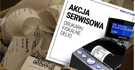 Awaria drukarek fiskalnych Delio. Novitus powołał sztab kryzysowy