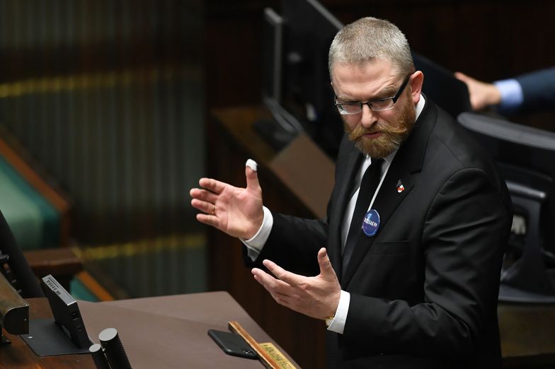 Grzegorz Braun nie szczędził słów w stronę Rządu na ostatnim posiedzeniu Sejmu