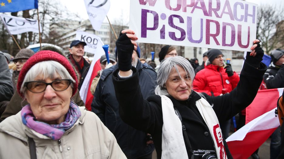 Manifestacja KOD