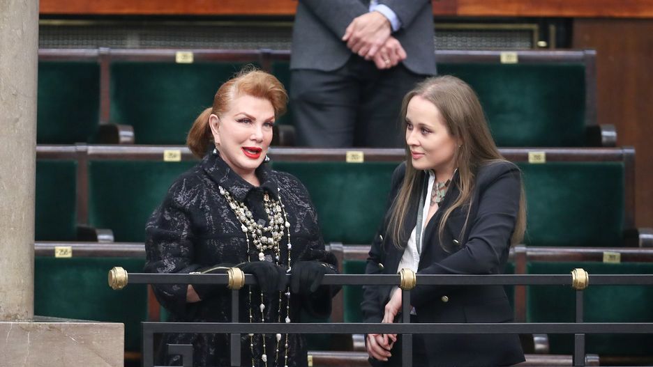 Georgette Mosbacher - ambasador USA z wizytą w Sejmie