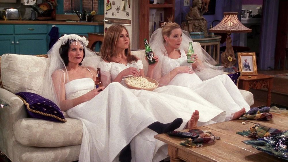 Courtney Cox, Jennifer Aniston i Lisa Kudrow na jednym zdjęciu