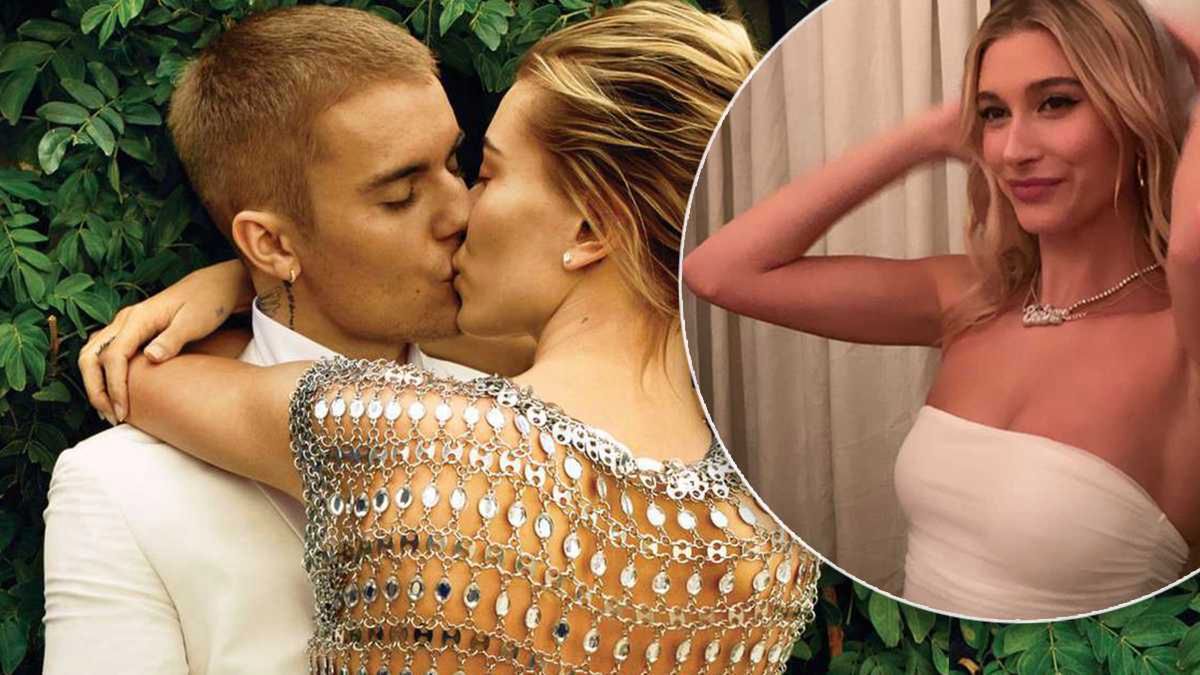 Hailey Bieber pokazała się w taniej sukni ślubnej. Żona Justina Biebera kupiła ją za 230 zł