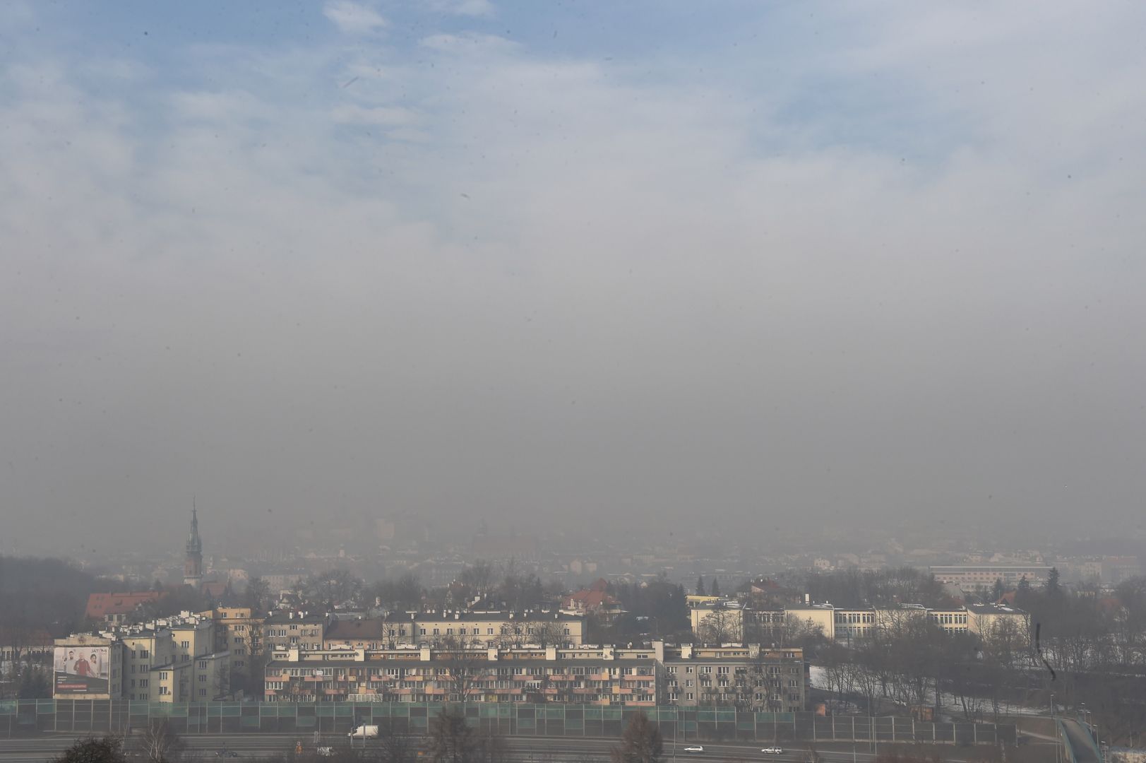 Smog Kraków - 24 grudnia 