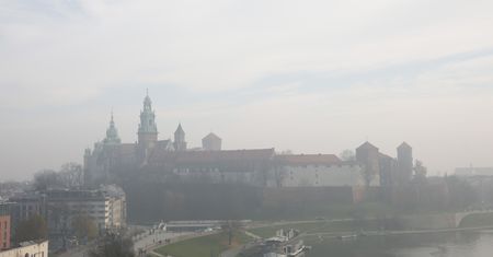 Smog Kraków - 13 grudnia. Słaba jakość powietrza