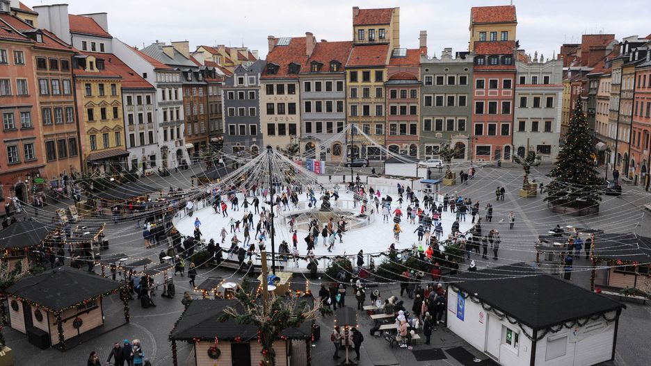 Warszawa. Smog we wtorek 14 stycznia 2020 r.
