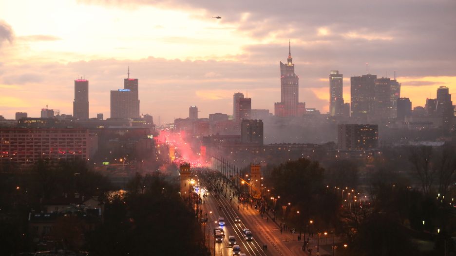 Warszawa. Smog w stolicy 10 grudnia 2019 r.
