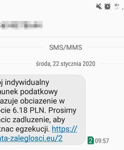 Podatki. Skarbówka ostrzega. Oszuści wysyłają fałszywe SMS-y