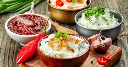 Dipy w wersji fit - mniej kalorii, dużo smaku