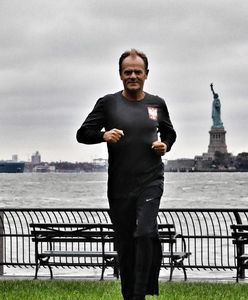 Donald Tusk biega po Nowym Jorku