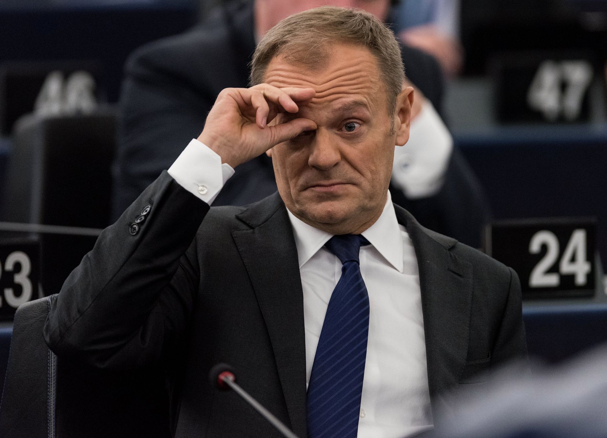 Krasnodębski nie pierwszy raz uderza w Donalda Tuska