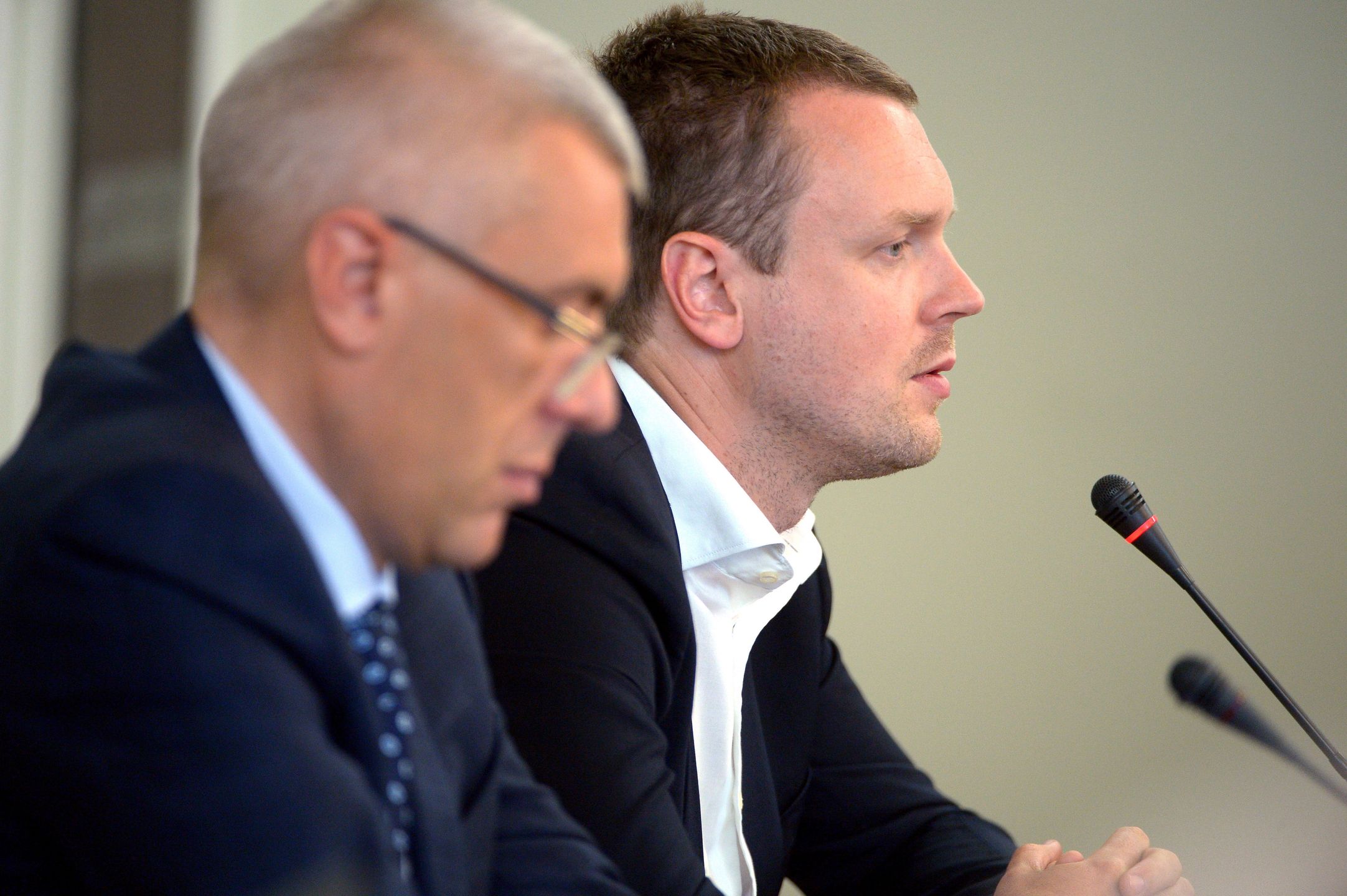 Roman Giertych i Michał Tusk przed komisją ds. Amber Gold