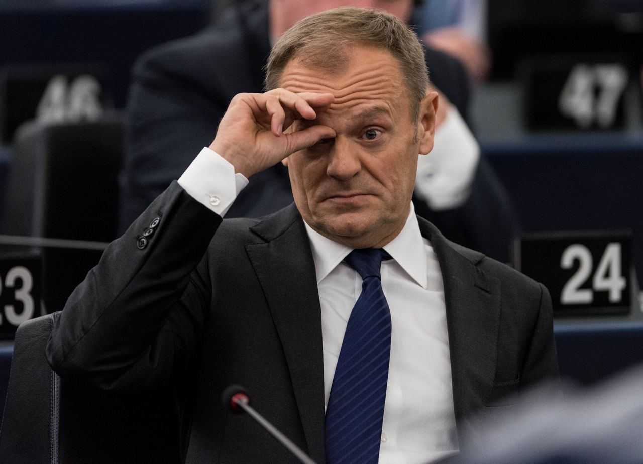 Donald Tusk mówił o brexicie. Reakcja? "Goń się, Donek"