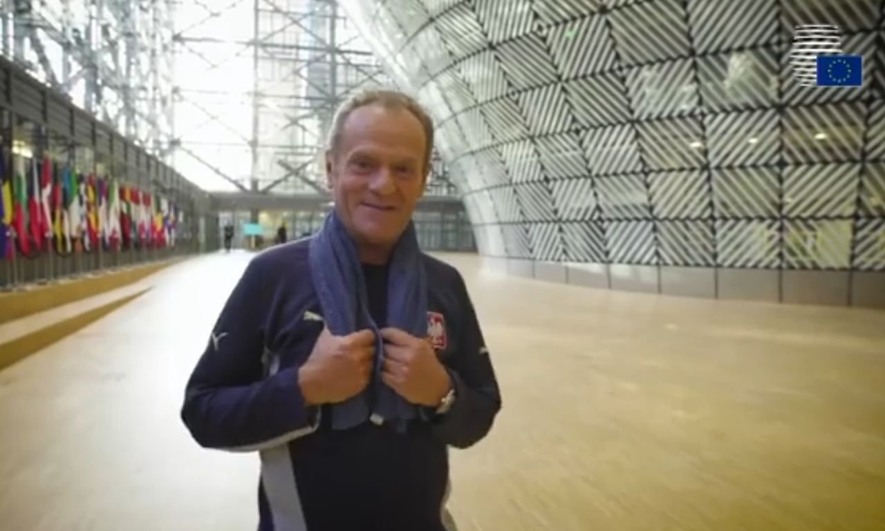 Bruksela. Donald Tusk publikuje pożegnalne wideo