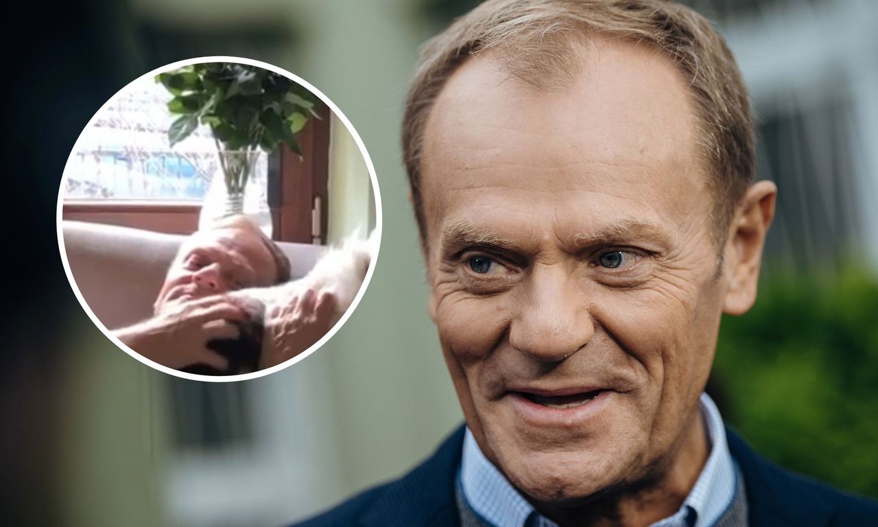 Donald Tusk podbija sieć nagraniem z psem. Takiego byłego premiera jeszcze nie widzieliśmy