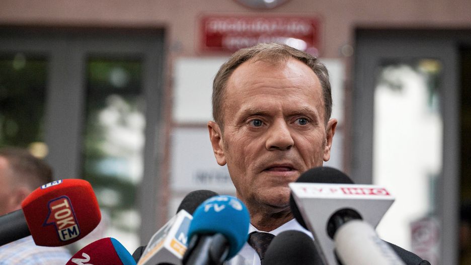 Szef RE Donald Tusk