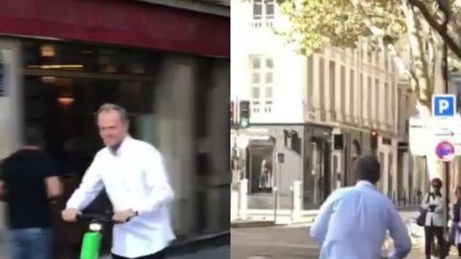 Donald Tusk w Paryżu