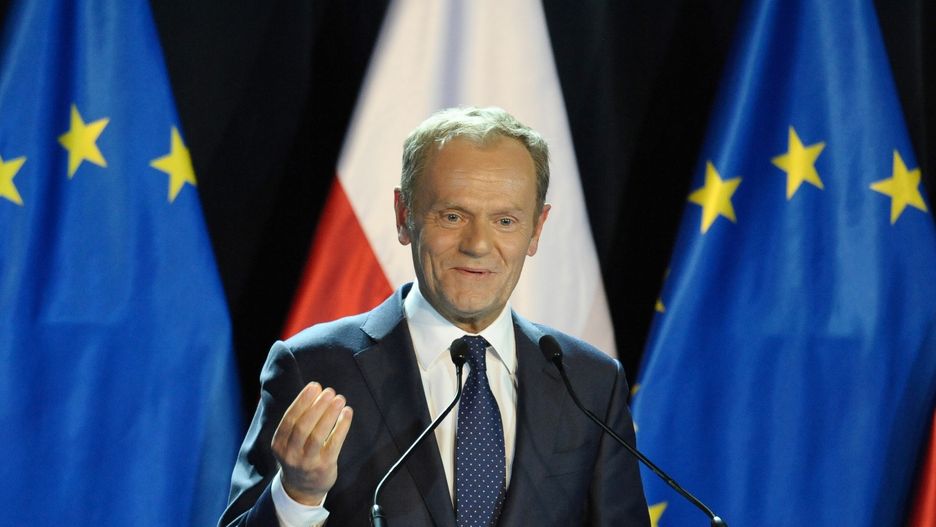 Donald Tusk na Uniwersytecie Warszawskim