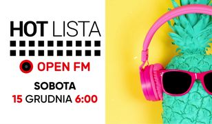 Muzyka gra, czyli Hot Lista Open FM w Telewizji WP!  W każdą sobotę o 6.00.