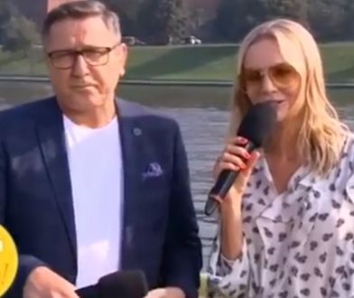 Sołtysik pomylił nazwisko Woźniak-Starak. Dziennikarka też nie ustrzegła się wpadki