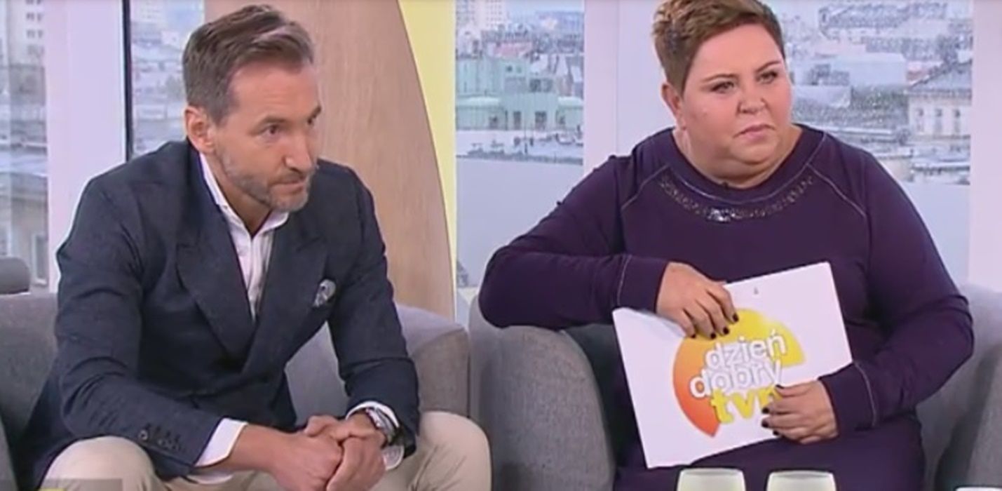 Piotr Kraśko i Dorota Wellman w "Dzień Dobry TVN"