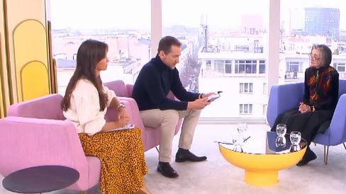 Nina Novak w studiu "Dzień Dobry TVN"