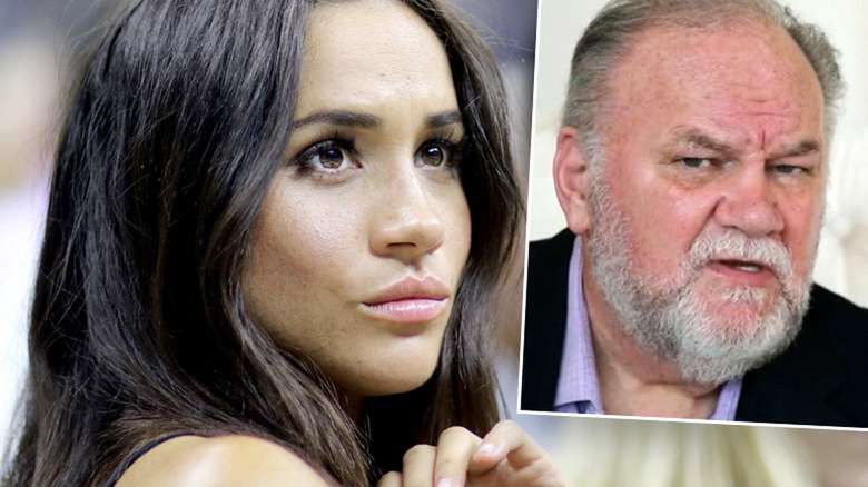 Meghan Markle ojciec Thomas ośmieszył córkę