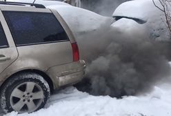 Zobacz, jak wygląda rozruch diesla przy -31 stopniach. Nie chcesz tego wdychać