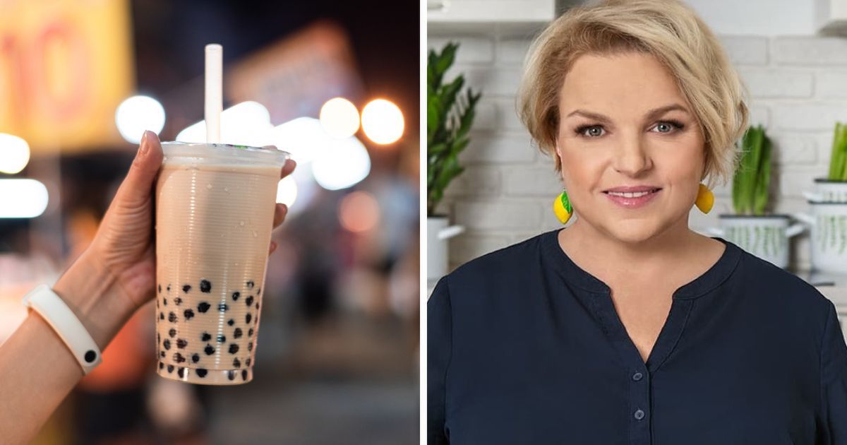 Bosacka zdradza co tak naprawdę tkwi w uwielbianej przez dzieci bubble tea - Pyszności; Foto: instagram.com/katarzynabosacka; Canva.com