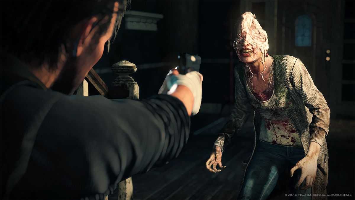 Grafika z gry "The Evil Within 2"