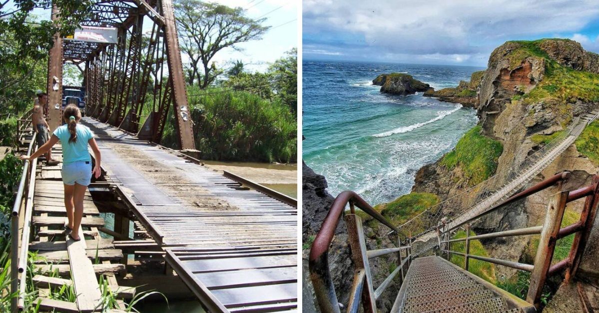 10 of the World's Most Dangerous and Constantly Attended Bridges!