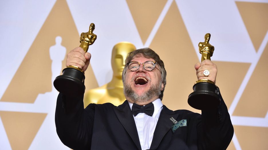 Reżyser "Kształtu wody" Guillermo del Toro miał okazję do świętowania