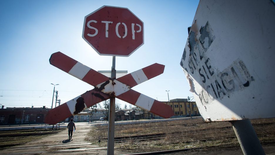 Wielkopolska. Wypadek na torach 