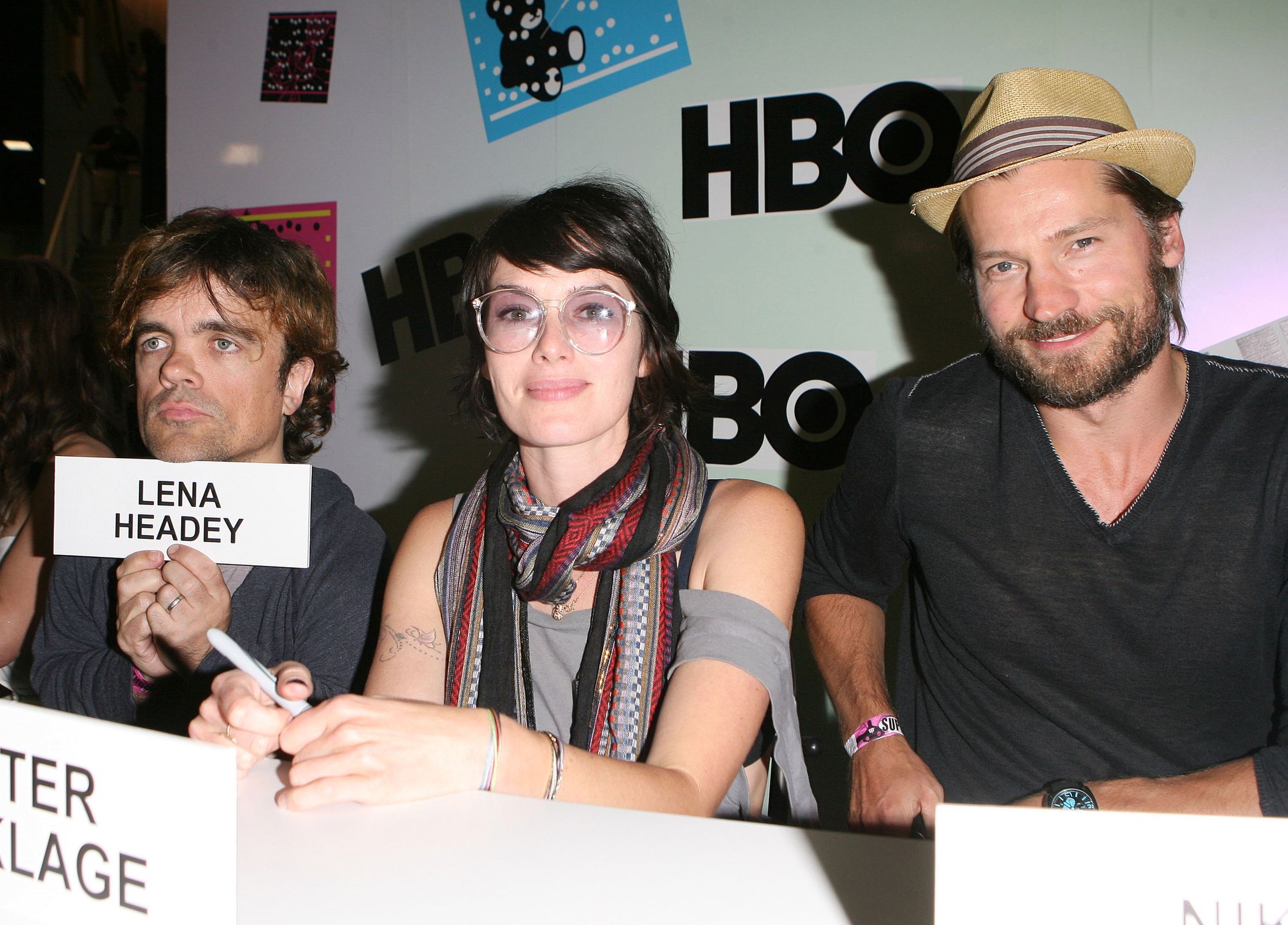 Peter Dinklage, Lena Headey i Nikolaj Coster-Waldau, czyli rodzeństwo Lannisterów w 2011 r.