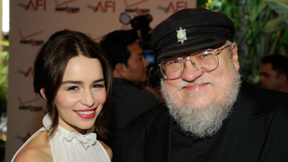 Emilia Clarke, serialowa Daenerys i George R.R. Martin