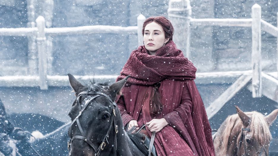 Carice van Houten jako Melisandra w serialu "Gra o Tron"