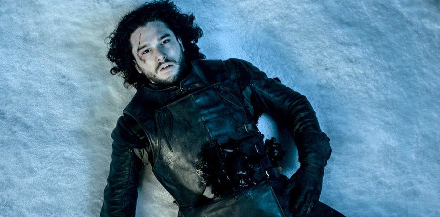 Kit Harington na planie 5. sezonu "Gry o tron"