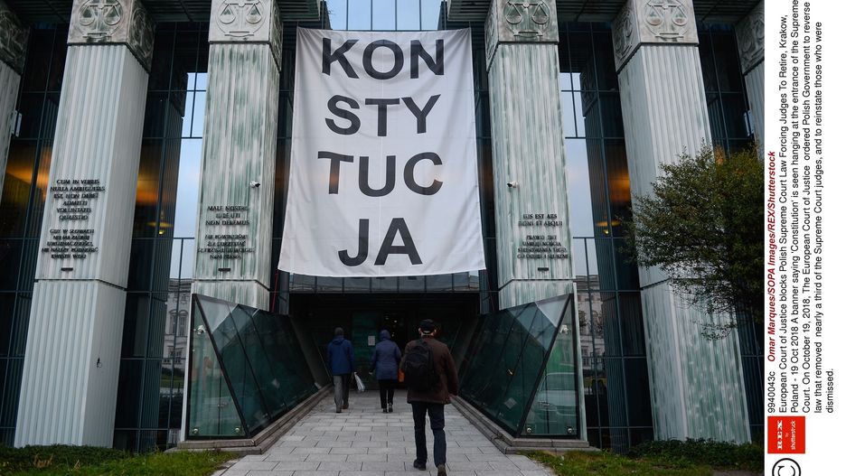 Rząd wysłał raport z wdrażania zaleceń TSUE ws. Sądu Najwyższego