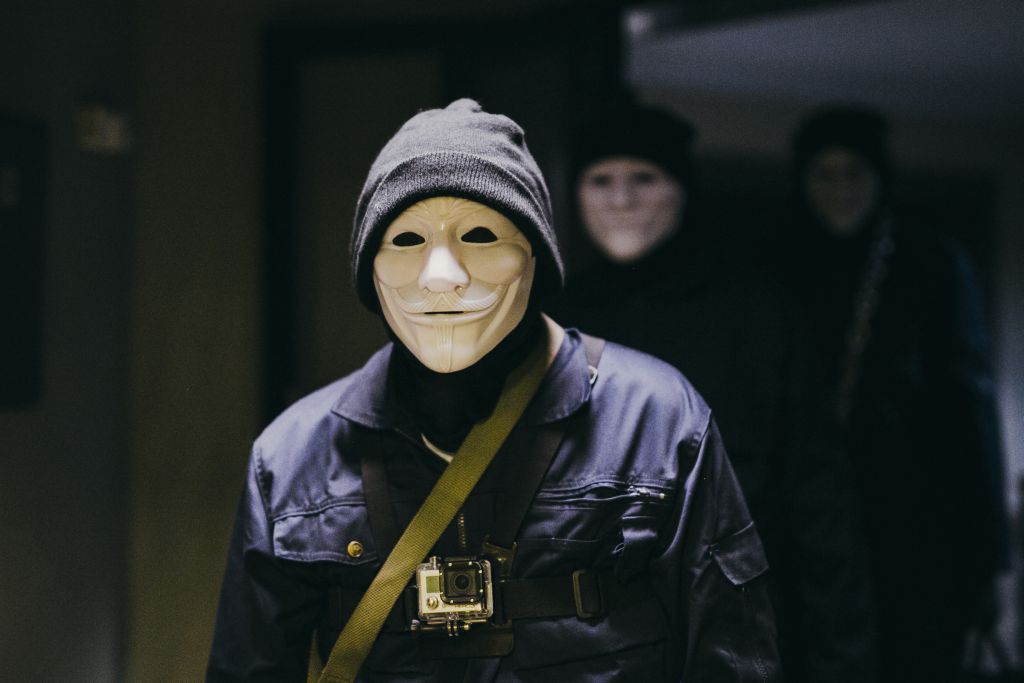 Kadr z filmu "Na bank się uda" 