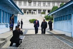 Trump przekroczył granicę. Pierwszy urzędujący prezydent USA w Korei Płn.