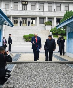 Trump przekroczył granicę. Pierwszy urzędujący prezydent USA w Korei Płn.
