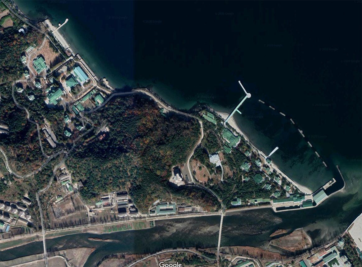 Kompleks pałacowy Kim Dzong Una w Wonsan