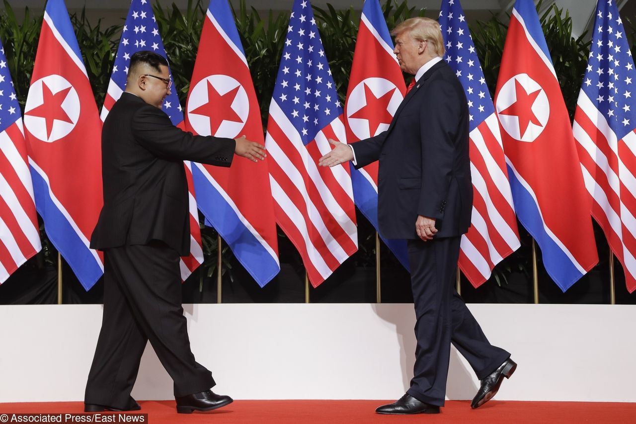 Trump potwierdza umowę z Koreą Pn. "Kim zacznie ją realizować od razu po powrocie"