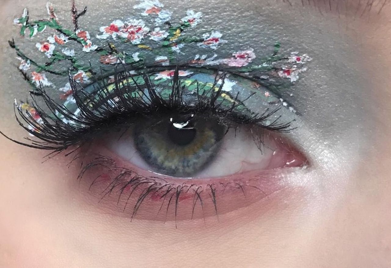 Więcej niż zwykły makijaż. Ona tworzy na powiekach dzieła sztuki