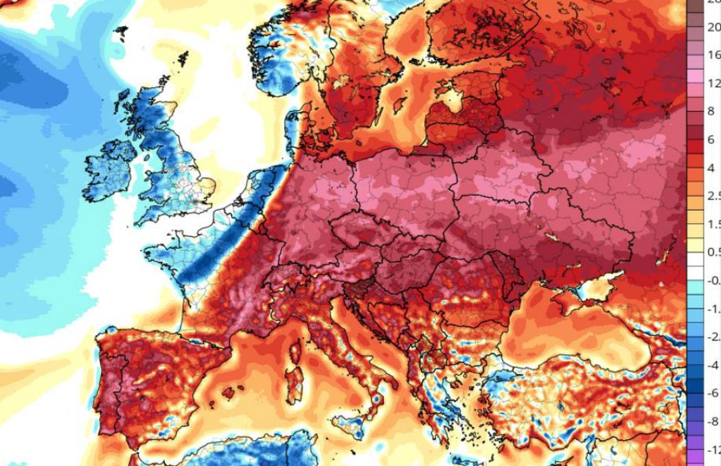 We wrześniu powinno być ok. 19 stopni C a będzie 30. Gigantyczne anomalie w temperaturach.