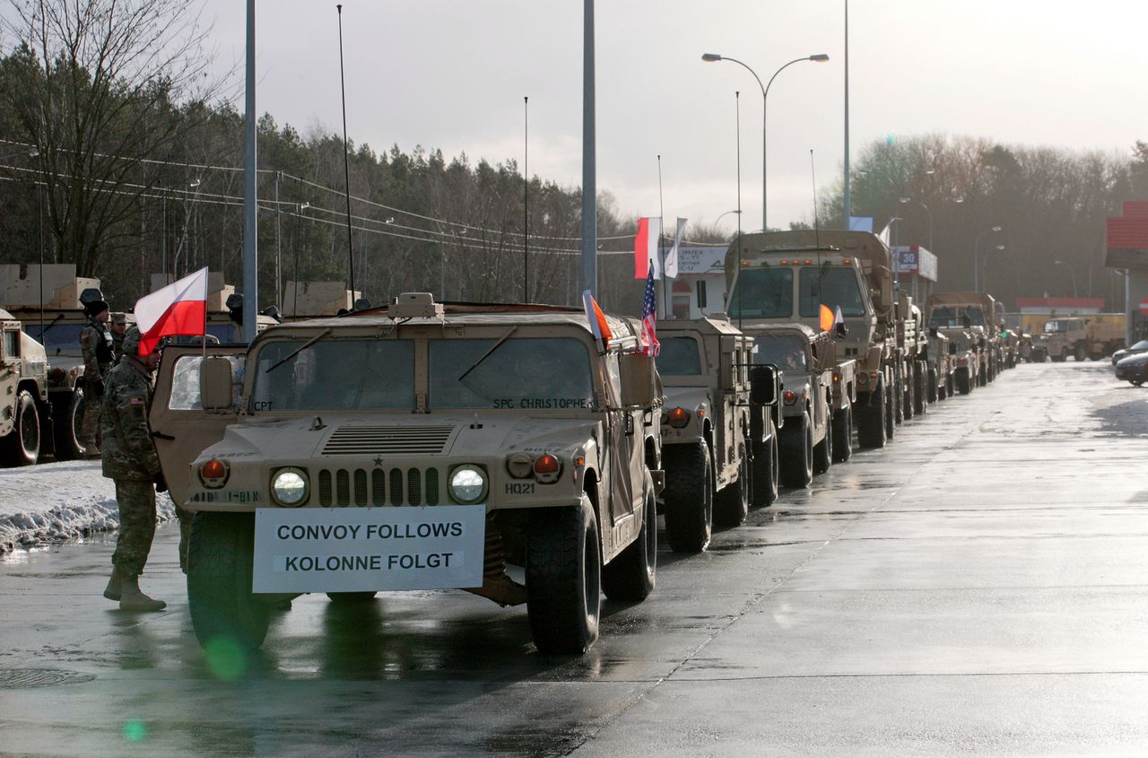 Wpadka wojsk USA. Zablokowali polskie miasto