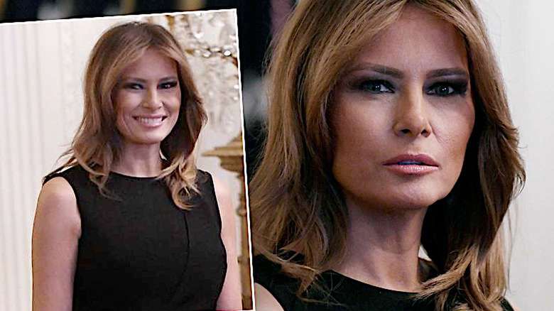 Melania Trump w małej czarnej