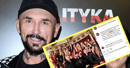 Patryk Vega zdradził, o czym kręci nowy film. Pokazał też kontrowersyjne zdjęcie